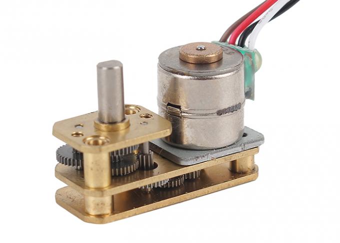 phase 2 3 à angle droit horizontale de Mini Geared Stepper Motor 5V de ver de 10mm
