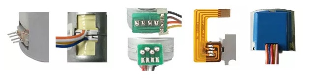phase 2 4 à angle droit horizontale de Mini Geared Stepper Motor 5V de ver de 10mm