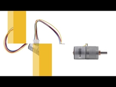 Moteur pas à pas de divers de vitesse du rapport 20BY45-20G 20mm angle de l'étape 18° avec la boîte de vitesse