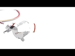 SM24-048S 25mm à un aimant permanent moteur pas à pas d'angle de 7,5 étapes avec la boîte de vitesse